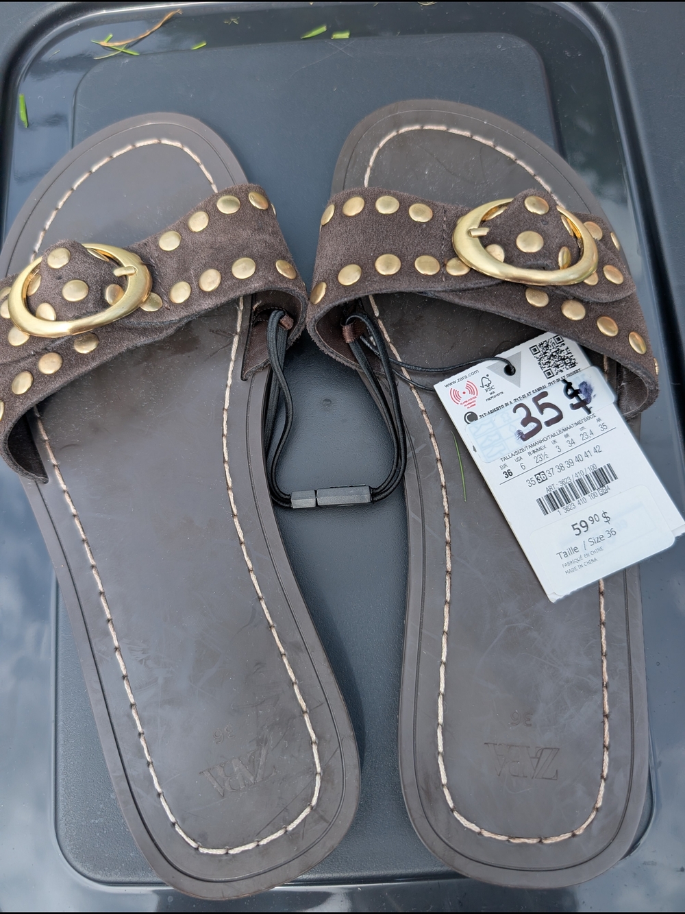 (6/36)Zara Sandals